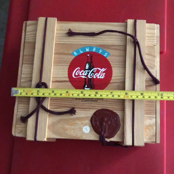 Coca-Cola Ornaments Holiday 🎁 vintage! like new! original box! 3 glass ornaments - Picture 13 of 17